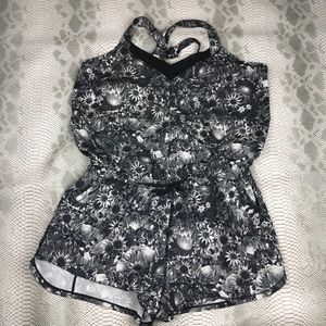 Lululemon floral print romper